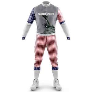 Best Quality Custom Adult Men's Baseball Jersey Uniform Design Sublimated Breathable Plus Size Softball Button <b>Down</b> - Product Image 1