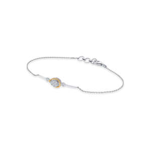 Pulsera Flexible de Oro y Diamantes - Product Image 3