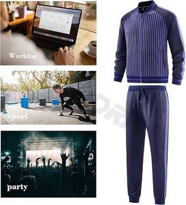 Trajes de chándal con cremallera completa y Jersey de talla XXL unisex, conjuntos transpirables y resistentes al viento con estampado polar de invierno - Product Image 6