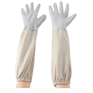 Guantes de apicultura de talla XL de alta calidad, cómodos guantes de seguridad de piel de cabra y goma para apicultores, guantes de soldadura - Product Image 4