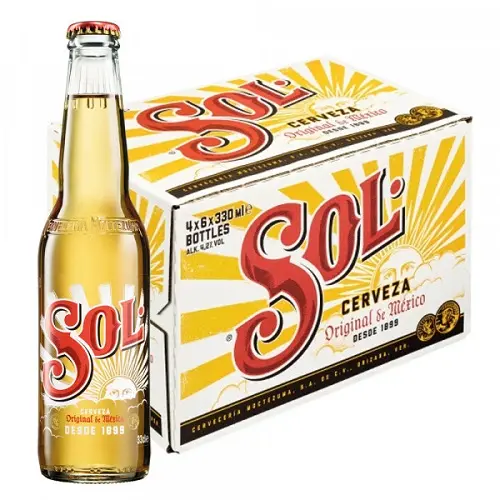 Penjualan Terbaik Bir Sol Lager 500Ml Harga Bagus