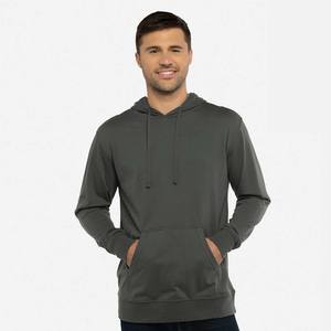 Vente en gros French Terry Pullover Hoodie Sweatshirts unisexes Deep Grey - Product Image 1
