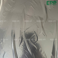 Film de paillage en plastique agricole, couleur noire Ldpe 30 microns avec trous, rouleaux de film de paillage agricole pour légumes