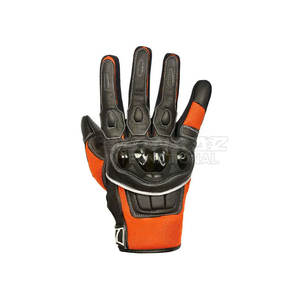 ถุงมือมอเตอร์ไซด์หนังสำหรับผู้ชายถุงมือมอเตอร์ไซด์ดีไซน์ใหม่ - Product Image 5