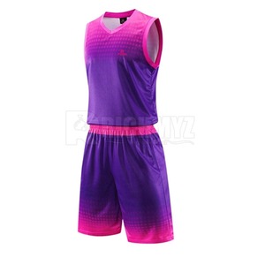 Uniforme de Baloncesto de Poliéster para Práctica, de Alta Calidad, Secado Rápido, Transpirable, 100% Poliéster - Product Image 2
