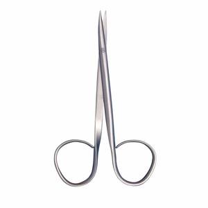 En MOQ bajo Tijeras de IRIS ligeras de calidad superior para hombres Acero inoxidable Instrumento médico de un solo uso Tijera de IRIS - Product Image 2