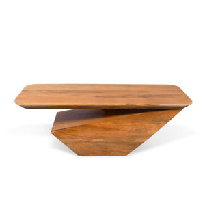 Meilleure vente Table basse d'extérieur de luxe Derniers meubles de salon avec les meilleures tables basses en bois et en fer au design - Product Image 1