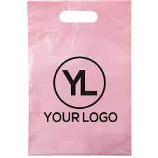 Bolsas de agradecimiento troqueladas de plástico de alta calidad con logotipos Bolsa de plástico troquelada - Product Image 2