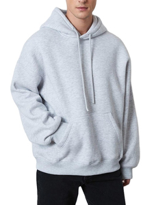 Custom 100% Cotton <b>Fleece</b> High Quality Blank Unisex <b>Oversized</b> <b>Hoodie</b> - Product Image 4