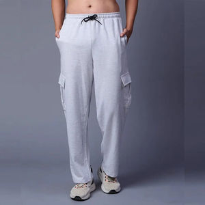 OEM ODM Custom Made Sweat <b>Joggers</b> Canvas Pants Blank Baggy <b>Oversized</b> Brown Highly Breathable Eco-Friendly Outdoor Men Sweatpants - Product Image 6