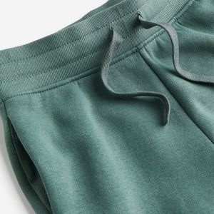 กางเกงวิ่งผ้าฝ้ายสำหรับทุกเพศพร้อมโลโก้ที่กำหนดเอง100% รีวิวที่ดีกางเกงวอร์มด้านหน้าแบนมีเชือกปิดสำหรับฤดูหนาว - Product Image 4