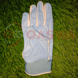 Gants de frappe de baseball bleu clair très demandés Vente chaude de gants à manchette courte et longue à prix raisonnable - Product Image 5