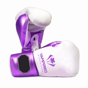 VI ถุงมือมวยหนัง PU คุณภาพสูงใช้ได้ทั้งชายและหญิงถุงมือฝึกกลางแจ้ง MMA กันน้ำออกแบบโลโก้ได้ตามที่ต้องการ - Product Image 4