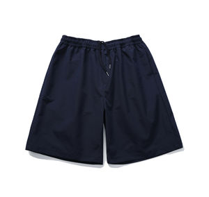 กางเกงขาสั้นโพลีเอสเตอร์สำหรับผู้ชายกางเกงขาสั้นลำลองสีพื้นไซส์ใหญ่พิเศษสำหรับฤดูร้อน - Product Image 6