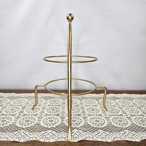 ที่ตั้งโชว์เค้กโลหะสำหรับคัพเค้กและของว่างสำหรับใช้ในบ้านเครื่องครัวในการตกแต่งบ้าน - Product Image 3
