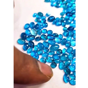 2210 piezas de apatita de neón natural 5x3mm 6x4mm cabujón ovalado 990 CTS lote Iroc ventas apatita de alta calidad piedras preciosas sueltas US $336 - Product Image 1