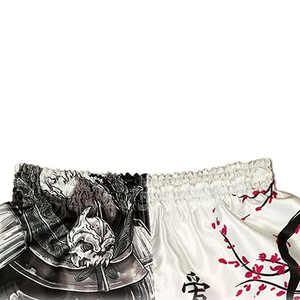 Los pantalones cortos de boxeo MMA 2024 más vendidos, Impresión de logotipo personalizado, sublimación, diseños personalizados, tamaño XXS, malla, uso en gimnasio, servicio OEM disponible - Product Image 5