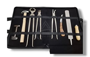 Kit de Herramientas de Herrador para el Cuidado de Caballos de la Mejor Calidad, 7 Piezas, Fabricado en EE. UU., para el Cuidado de Pezuñas y Herraduras - Product Image 2