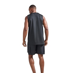 Nouveau design, vente chaude, débardeurs pour hommes en polyester/coton, coupe ajustée, style streetwear, écologiques, respirants, personnalisables, unis - Product Image 5