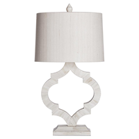 Lampe de Table de lit en forme d'os et de nacre, fabriquée à la main, décoration d'hôtel, lampe de Table, incrustation d'os, serpillière