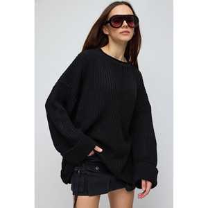 Pull en tricot décontracté surdimensionné à coupe standard - Product Image 2