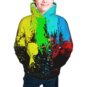 เสื้อฮู้ดแบบสวมหัวสีดำสำหรับผู้ชายผ้าฟลีซผ้าโพลีเอสเตอร์/ ผ้าฝ้ายสั่งทำ - Product Image 1