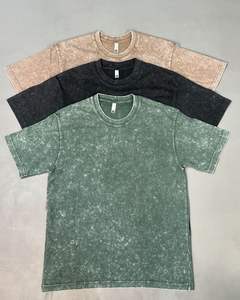 เสื้อยืดวินเทจฟอกสีคุณภาพสูงเสื้อยืดขนาดใหญ่เสื้อยืดวินเทจจากบังคลาเทศ - Product Image 3