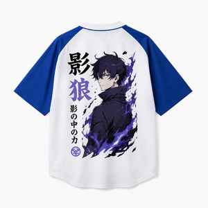 เสื้อเบสบอลผู้ชายสั่งทำพิเศษสุดหรู - ผ้าโพลีเอสเตอร์ด้านสีดำ สไตล์สตรีทแวร์ ปักลายโมโนแกรมแบบโทนสี ติดกระดุมด้านหน้า - Product Image 2