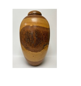 <b>Memorial</b> Wooden <b>keepsake</b> Urns Walnut Finishing Adult Human Body Ashes Wooden Cremation Urns At Wholesale Price from India - Product Image 4