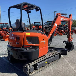 Miniexcavadora Kubota de 3 Toneladas, Excavadora Compacta KX033-4, Excavadora de Giro Cero para Construcción, Paisajismo y Servicios Públicos - Product Image 1