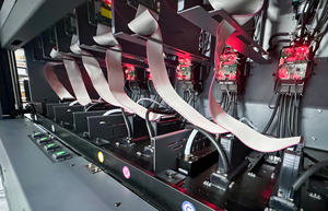 เครื่องพิมพ์ดิจิทัลแบบแบน Acaleph 891s อัตโนมัติ สำหรับถุงผ้าไม่ทอ หน้าจอสัมผัส ปุ่มกด รองรับผ้า Flex, <span class=keywords><strong>IOS</strong></span>, UV พิมพ์ครั้งเดียว - Product Image 5