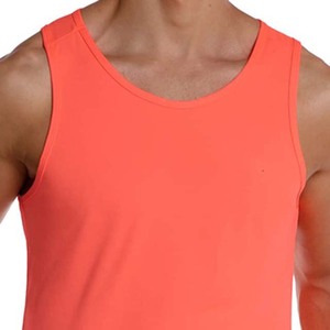 Best Selling Men's Clothing Tank Tops Plus Size OEM Custom Logo Printed Knitted High Street <b>Running</b> Training Unique Design - Product Image 2
