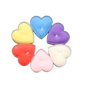 Velas Aromáticas en Forma de Corazón al por Mayor, Velas de Té Coloridas para Propuesta Romántica - Product Image 1