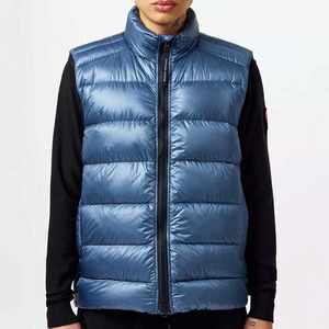 Gilet matelassé pour homme, taille standard, logo personnalisé imprimé, streetwear, tendance, meilleur article, gilet matelassé pour homme, noir - Product Image 3