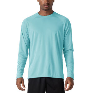 Men's Lightweight <b>Hoodie</b> Shirt UV SPF 50+ UPF Waterproof Long Sleeve Rash Guard for Fishing & Swimming Sun Protection - Product Image 1