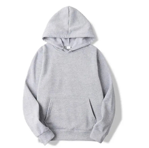 Sudadera con Capucha para Hombre de Alta Calidad, Ligera, de Algodón/Felpa, Talla Grande, Color Sólido - Product Image 5