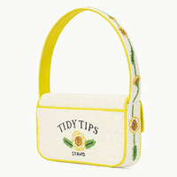 Tas bahu manik-manik multiwarna yang bergaya untuk wanita dengan kombinasi kualitas Premium dan desain manik-manik yang indah dengan busana glowin