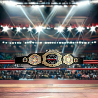 Ceinture de championnat en cuir pur de qualité supérieure parfaite pour les gagnants de Jiu-Jitsu, de boxe, de grappling et de MMA