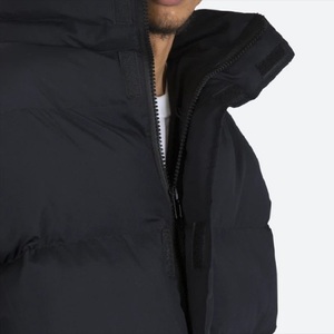 High Quality Custom Men's Hooded Jackets Oversized Outdoor Bubble Down <b>Coat</b> in Plus Size Winter Fabric Wholesale - Product Image 5