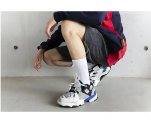 Haute qualité mode blanc noir 100% coton hommes athlétique Sport chaussettes respirant Sport basket-ball pour hommes chaussettes athlétiques - Product Image 4