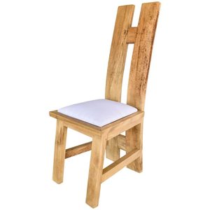 Modern Design <b>Dining</b> <b>Chairs</b> Solid Suar Wood with Natural Wood Finish Cushioned for Indoor and Outdoor Use for Home or Villa - Product Image 3