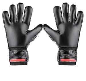 Gants de gardien de but en cuir de qualité supérieure personnalisables coupe personnalisée poignée en latex de football en gros - Product Image 2