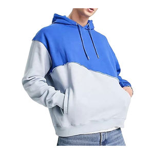Sudaderas con capucha sólidas para hombre 100% de punto de algodón para la temporada de otoño - Product Image 5
