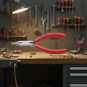 คีมตัดด้านข้าง Knipex Snipe Nose สีดำ หัวเคลือบอะทราเมนต์ ด้ามจับขัดเงา เคลือบพลาสติก คีมอเนกประสงค์ - Product Image 3