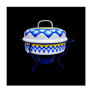 Luxury Metal Chafing Dish Hand Painted <b>Custom</b> Made Design Wholesale and Suppliers - Product Image 5