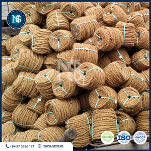 100% tapis de fibre de coco en fibre de coco tissé à la main motif brut de pavage extérieur écologique pour une utilisation en filature fabriqué au Vietnam - Product Image 4