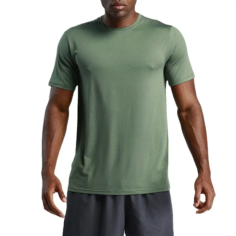 Großhandel individuelles Logo Herren Quick-Dry-T-Shirt Kompressionshemden sportliches Trainings-Sport-Gym Fitness-T-Shirt von SINEWY SPORTS