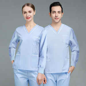 Uniformes médicos unisex de alta calidad al por mayor para médicos, hospitales, clínicas y salones de belleza, uniformes de enfermera personalizables - Product Image 5