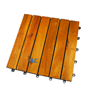 Azulejos de cubierta de madera de acacia con enclavamiento de 18mm de espesor de diseño moderno para uso en exteriores, técnica suave, proveedor de Vietnam - Product Image 1