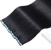 Extensions de cheveux vietnamiens Remy de luxe 100 % alignées sur les cuticules, qualité 12A vierge, grade supérieur, naturelles, lisses, à bandes invisibles, naturelles